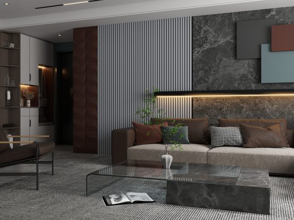 4040 - Double Colored Wall Panel